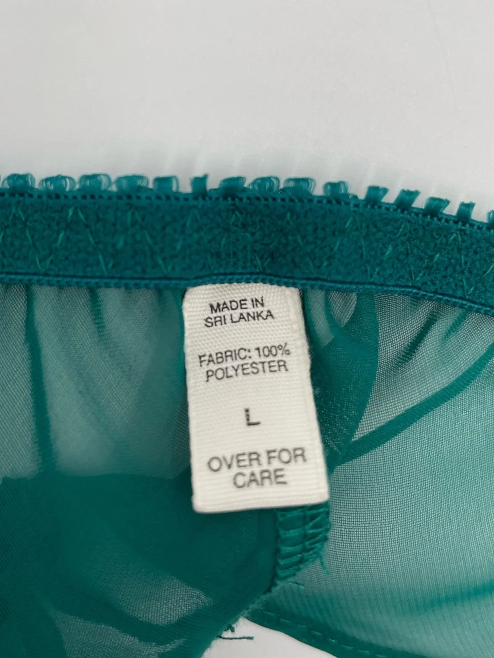 Vintage Y2K Victoria's Secret Green Velvet Babydoll Slip Dress Panty Size Large